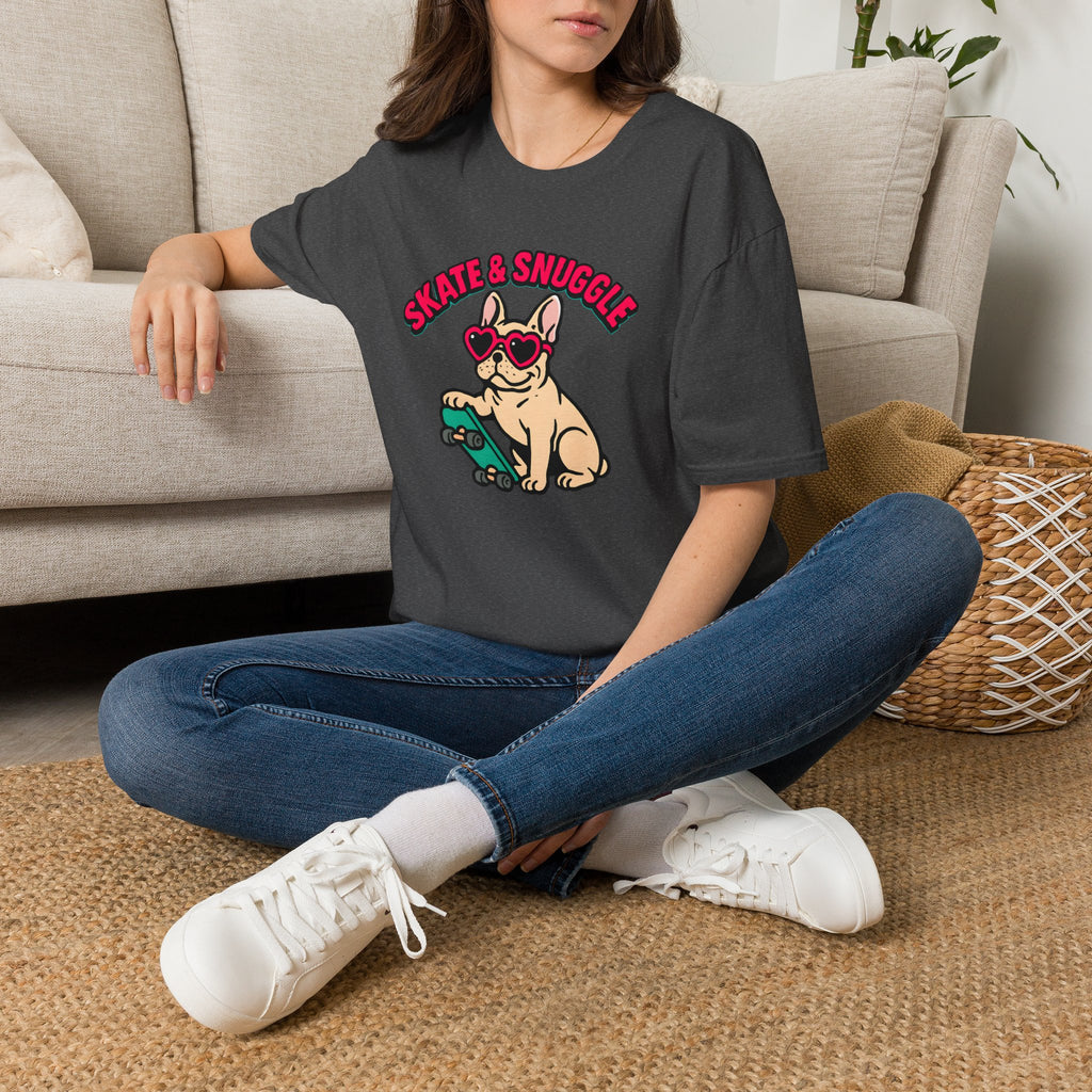 Skate and Snuggle Pup T-Shirt