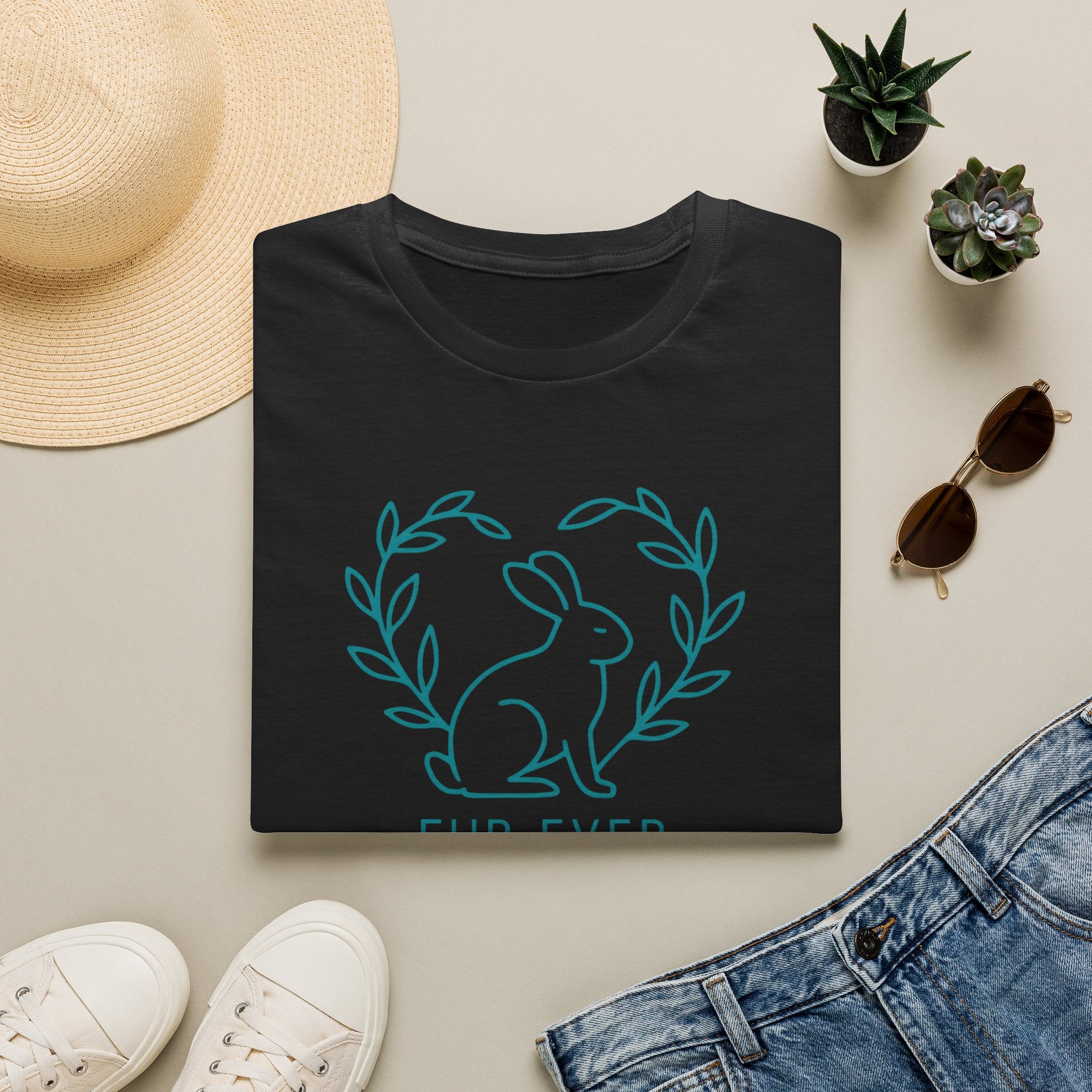 Bunny with Laurel Wreath T-Shirt