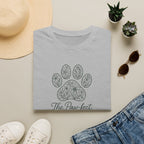 Floral Paw Print T-Shirt
