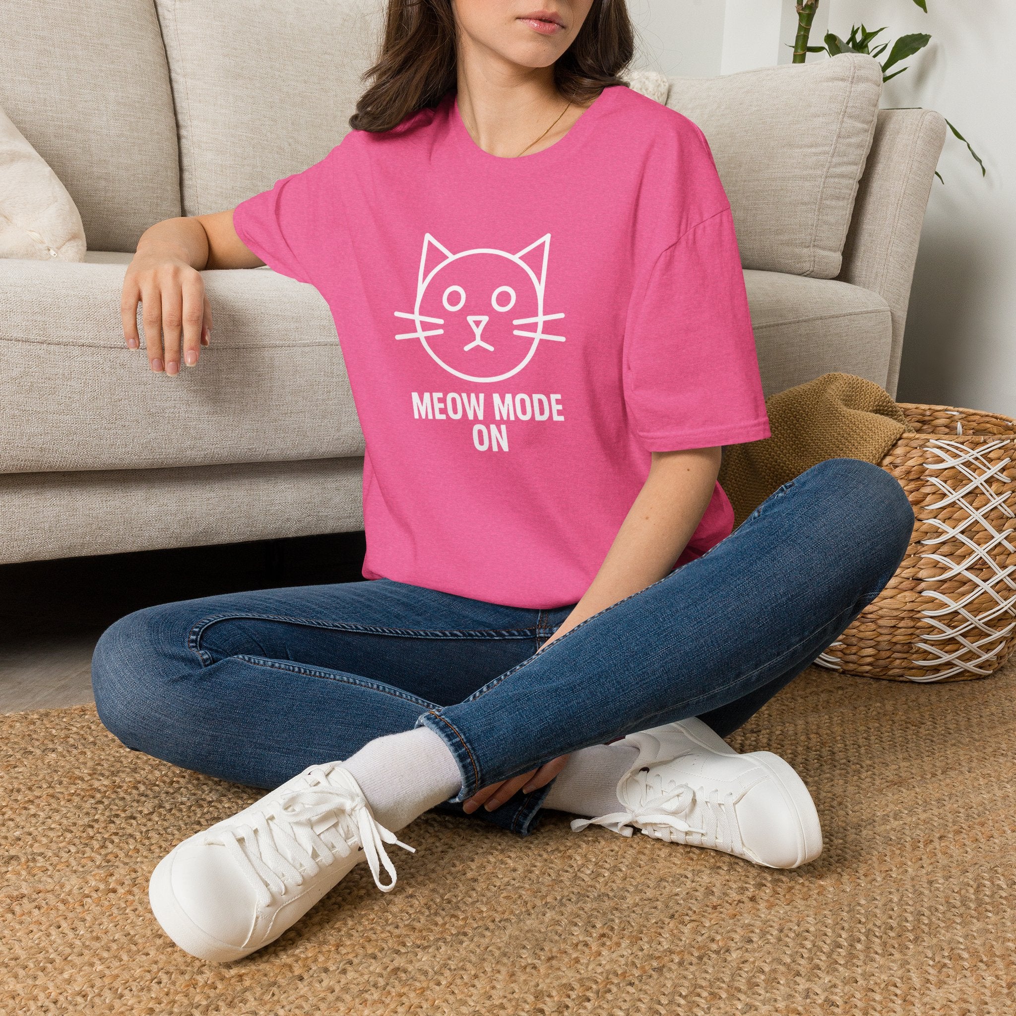 Meow Mode On T-Shirt