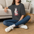 Bunny Sipping Morning Coffee T-Shirt