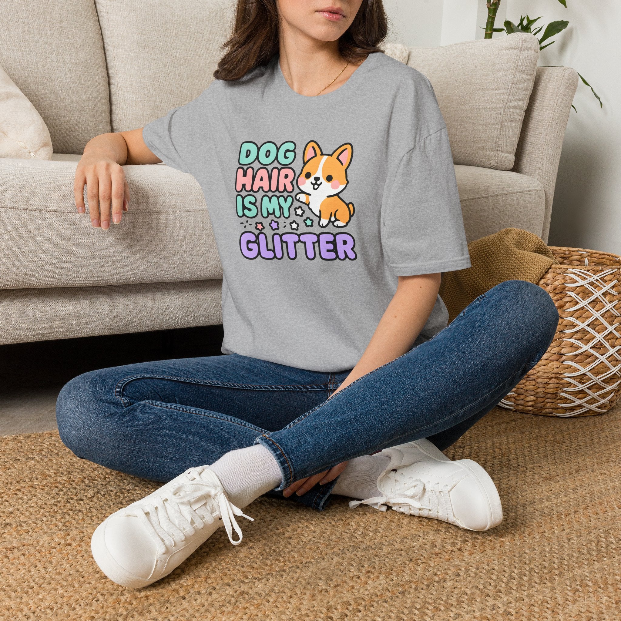 Dog Hair Glitter T-Shirt