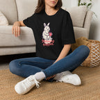 Bunny Sipping Morning Coffee T-Shirt