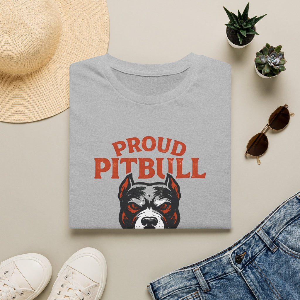 Proud Pitbull Mom T-Shirt
