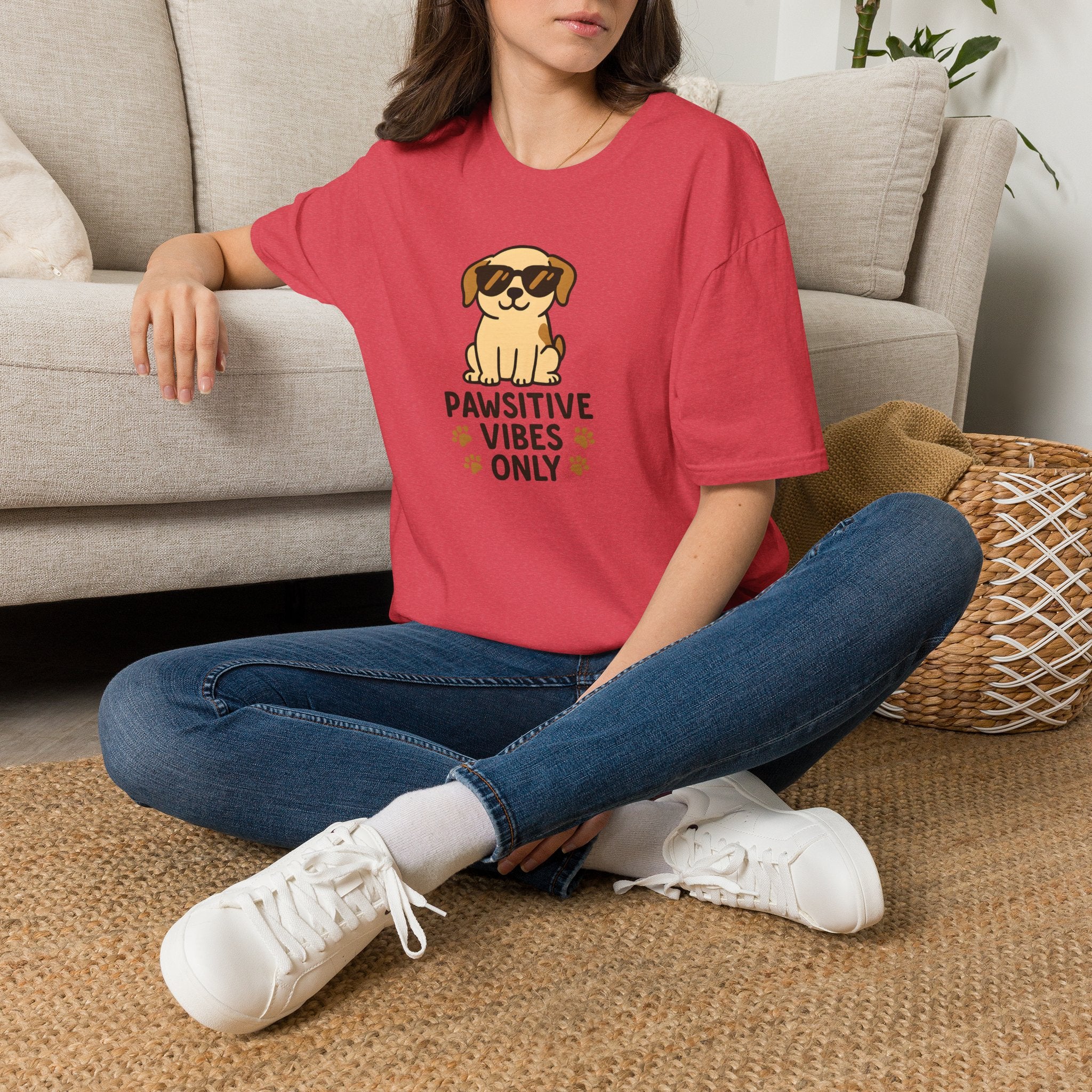Pawsitive Vibes Only T-Shirt