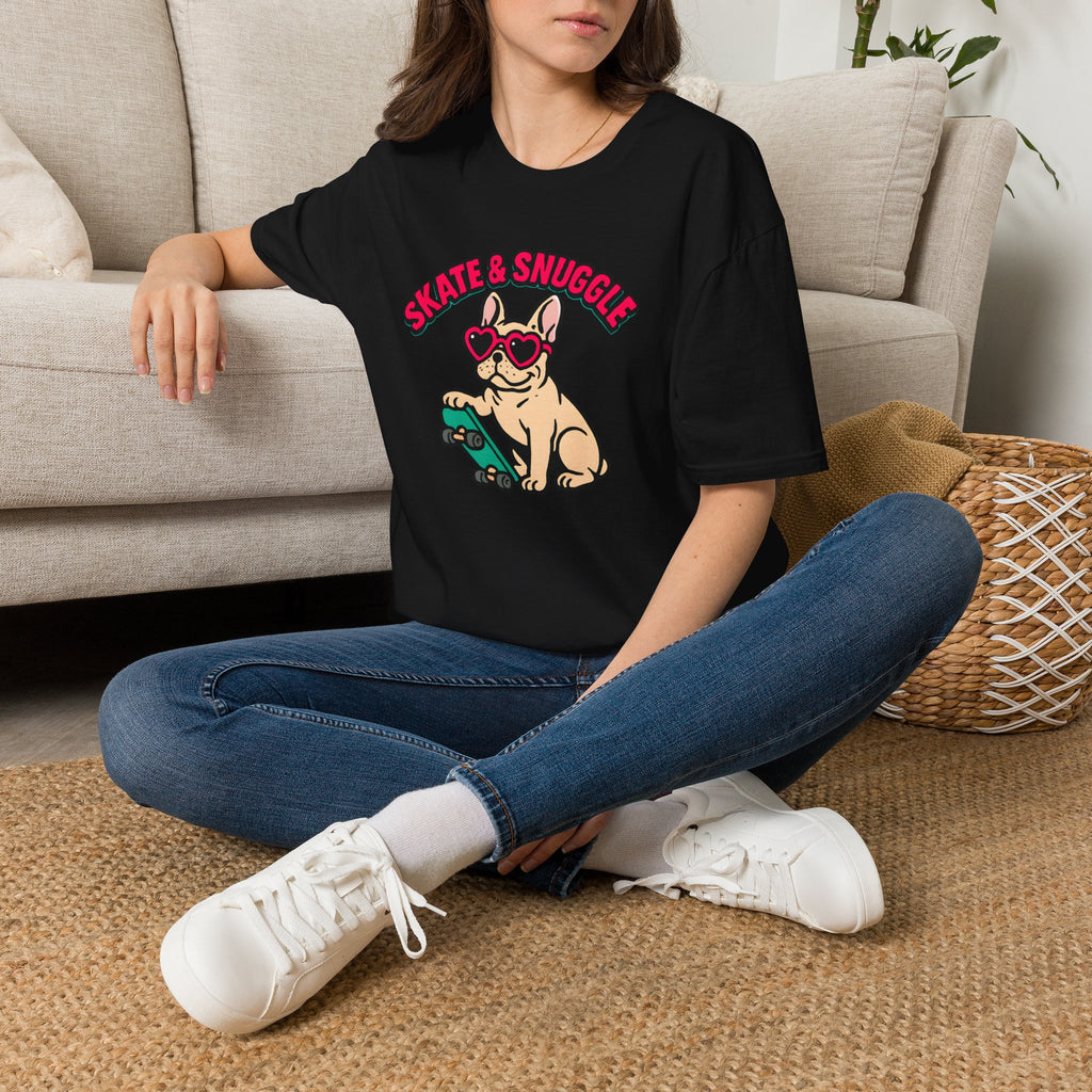 Skate and Snuggle Pup T-Shirt