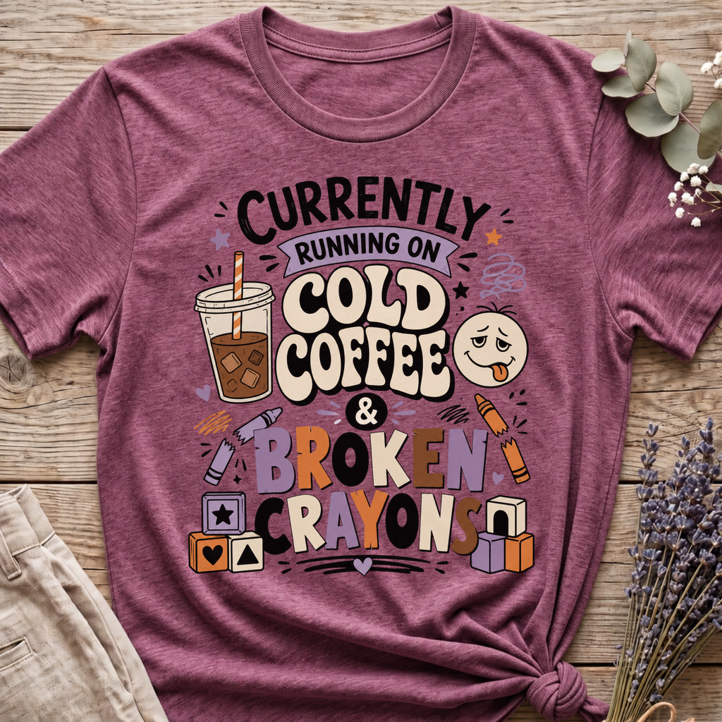Running On Coffee T-shirt