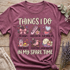 Girl Mom's Spare Time T-shirt