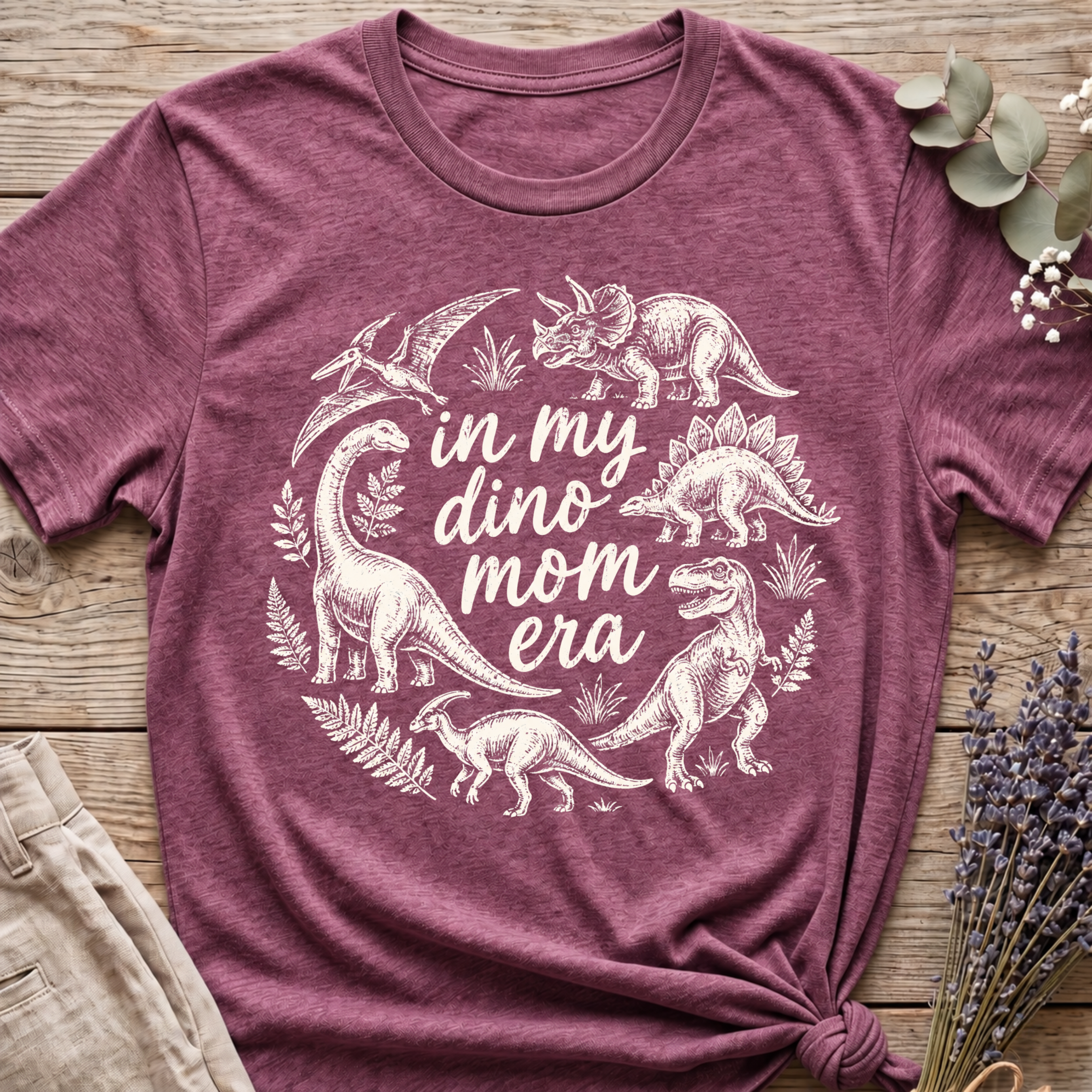 Dino Mom T-shirt