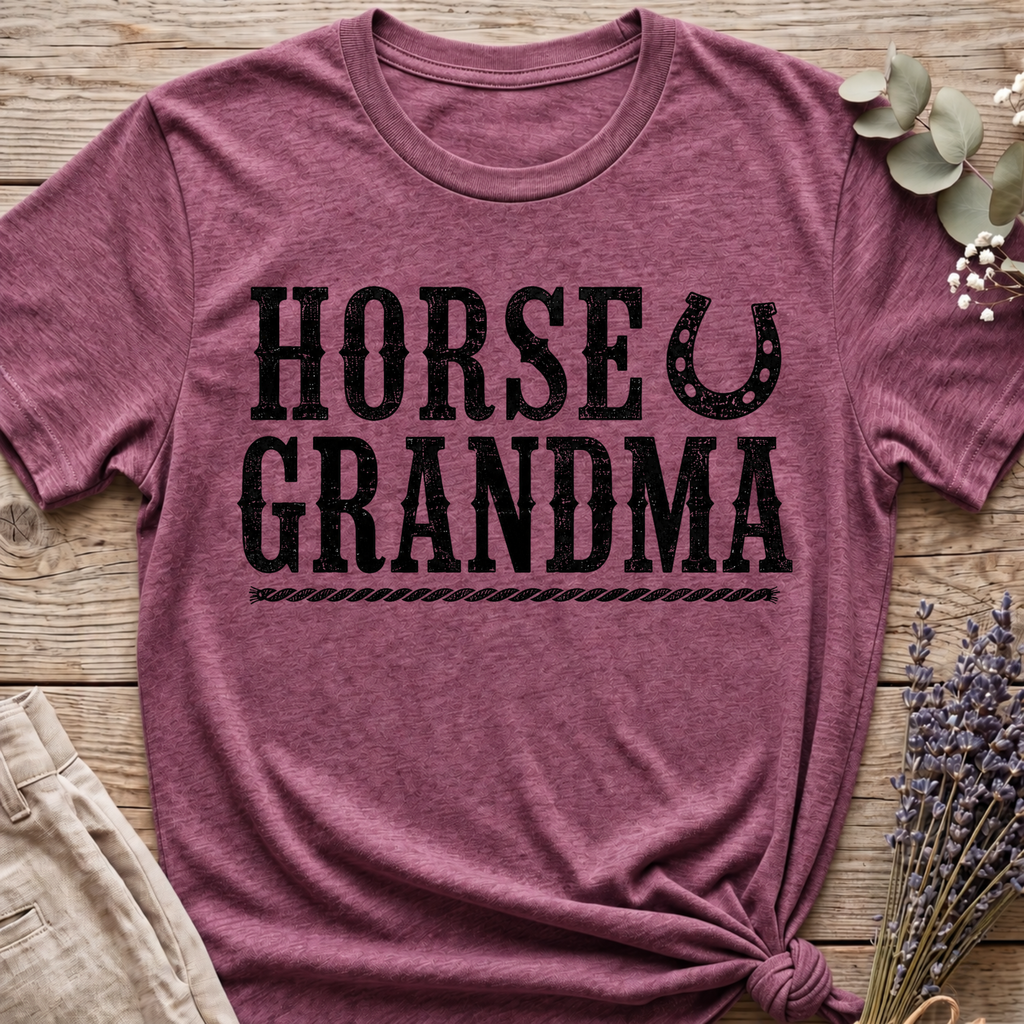 Horse Grandma T-shirt