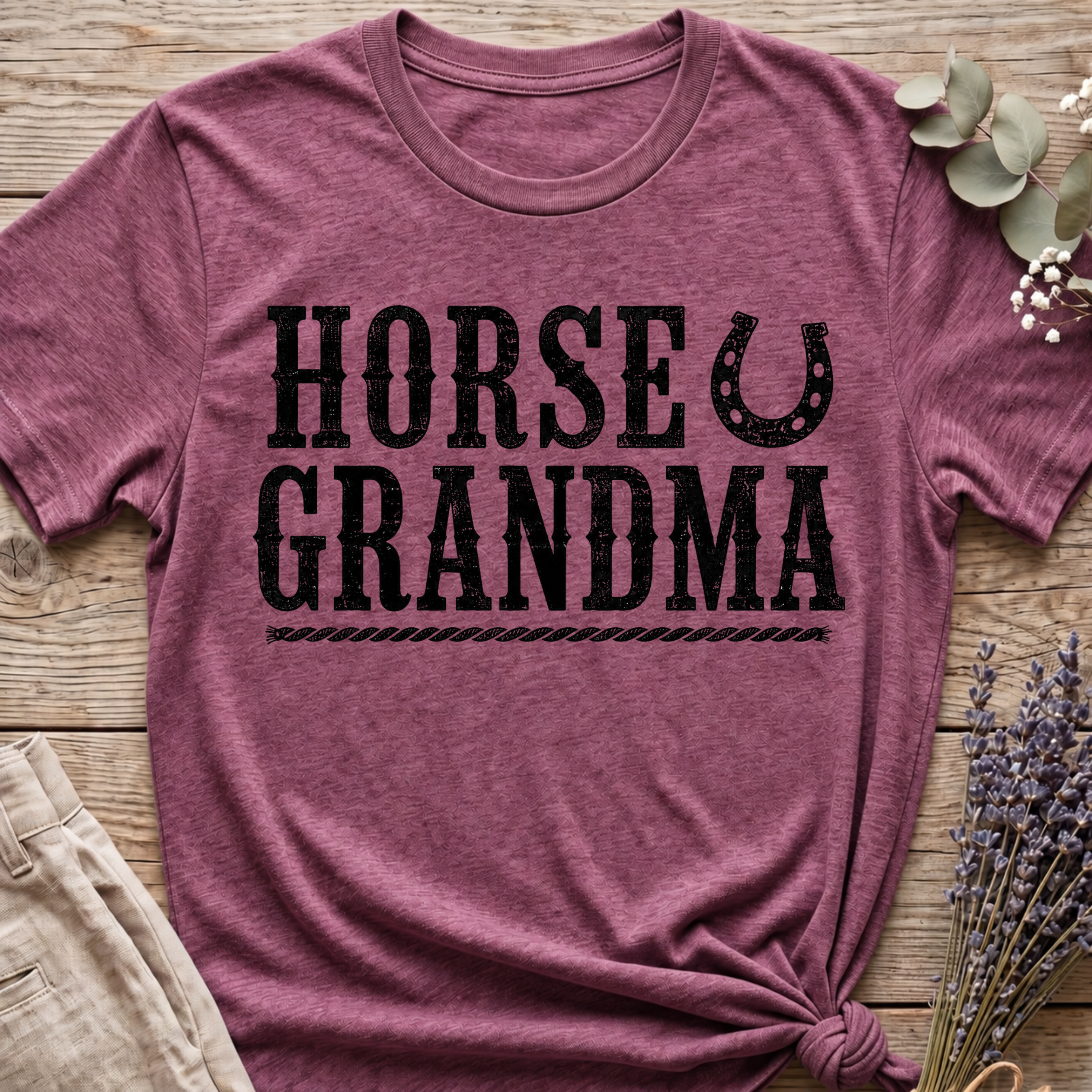 Horse Grandma T-shirt