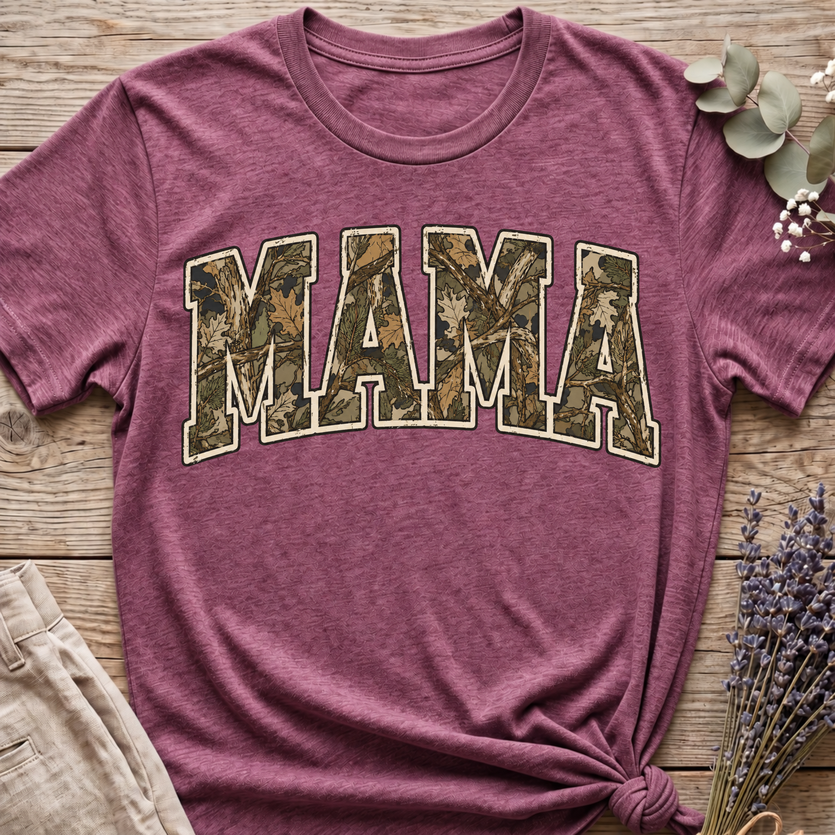 Camo Mama T-shirt