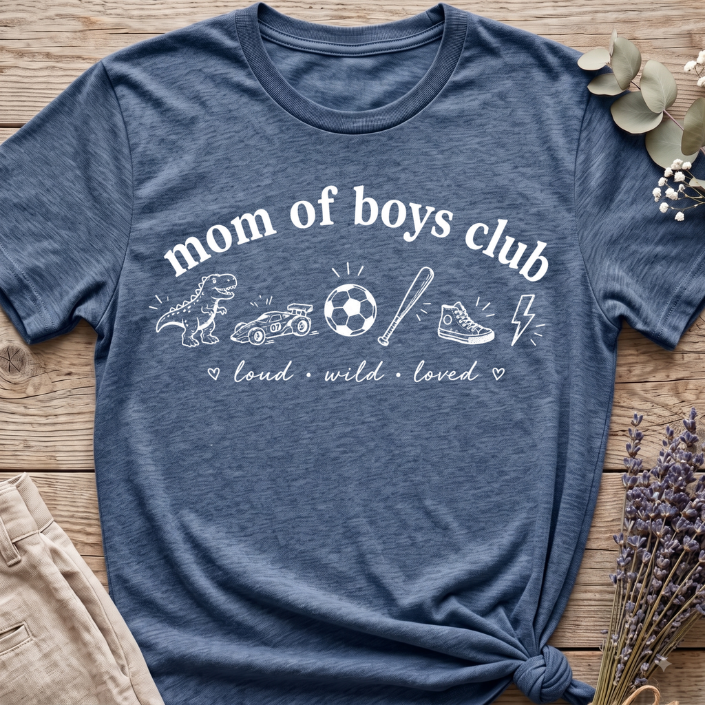 Boys Club Mom T-shirt