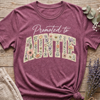 Promoted To Auntie T-shirt