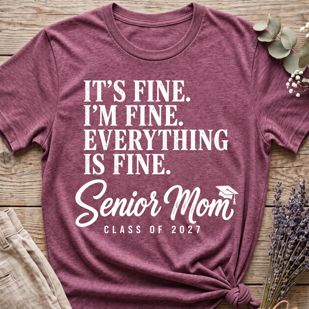 senior Mom T-shirt