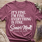 senior Mom T-shirt
