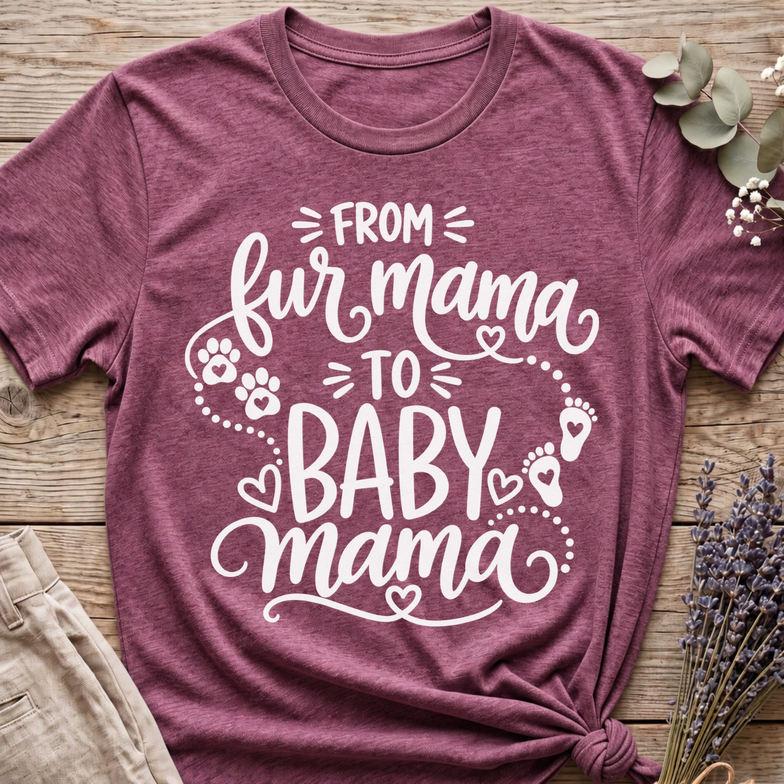 Fur Mama too Baby T-shirt