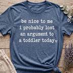 Toddler Argument T-shirt