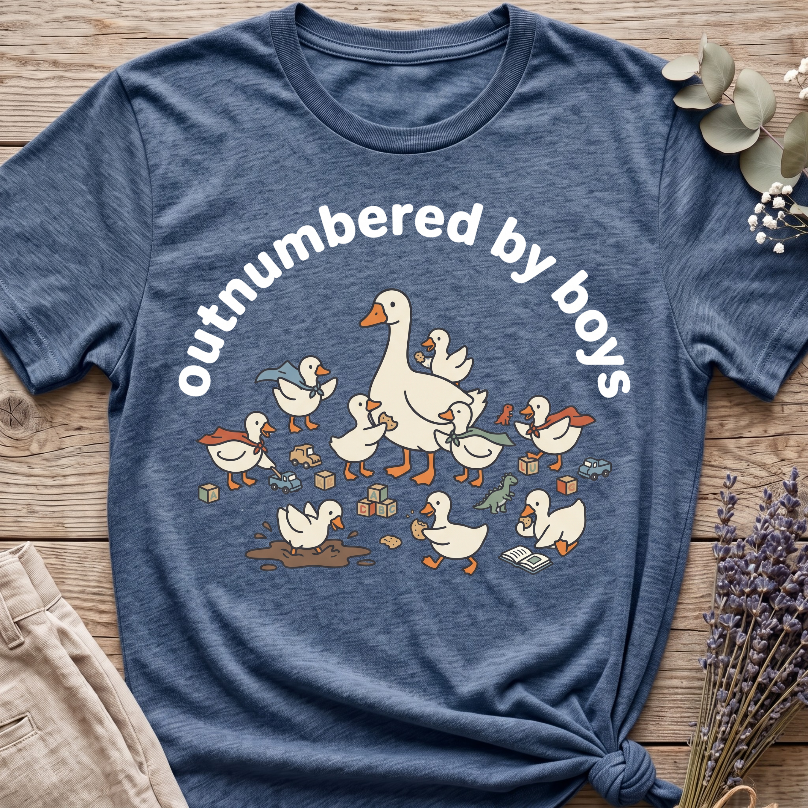 Outnumbered Goose Boys T-shirt