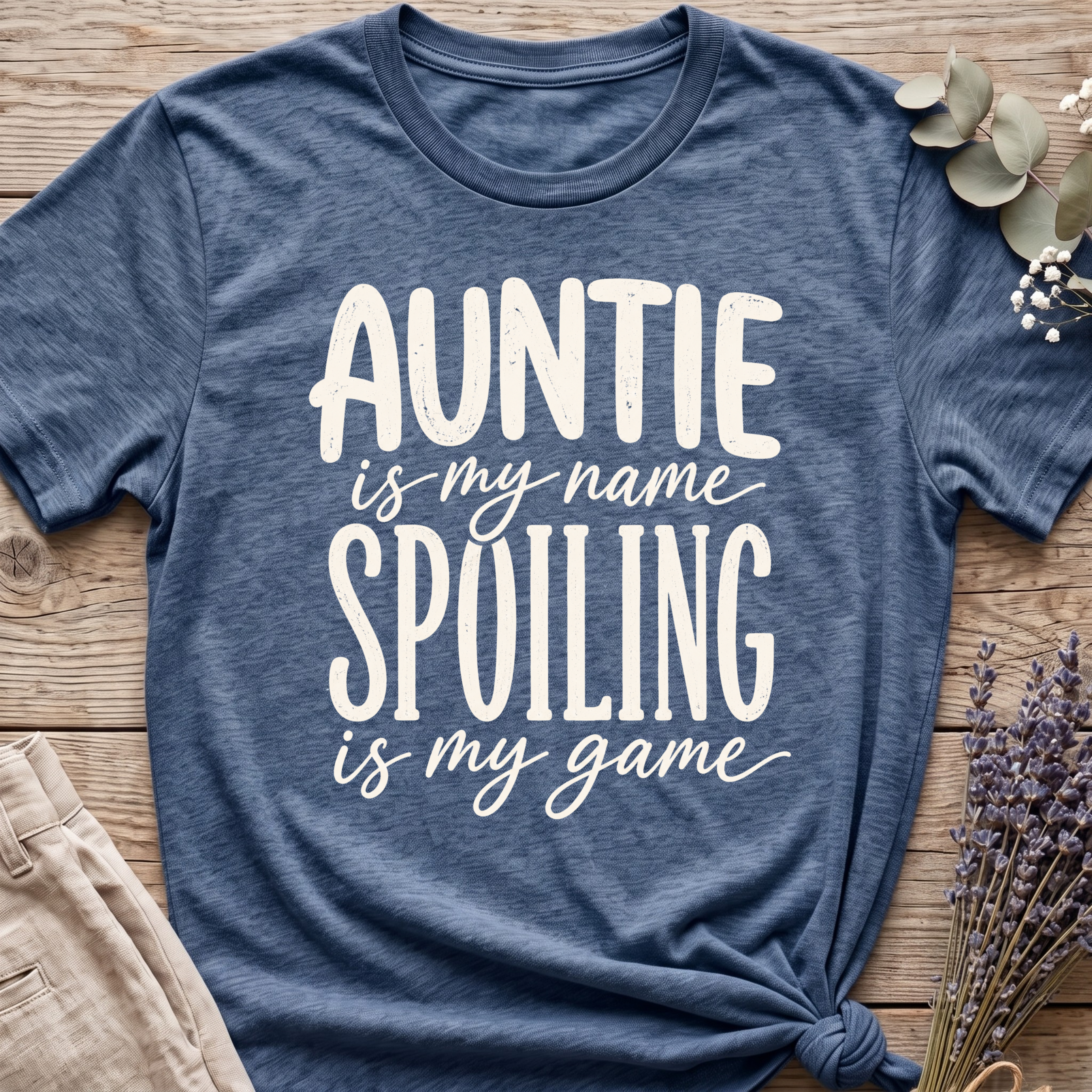 Spoiling Auntie T-shirt
