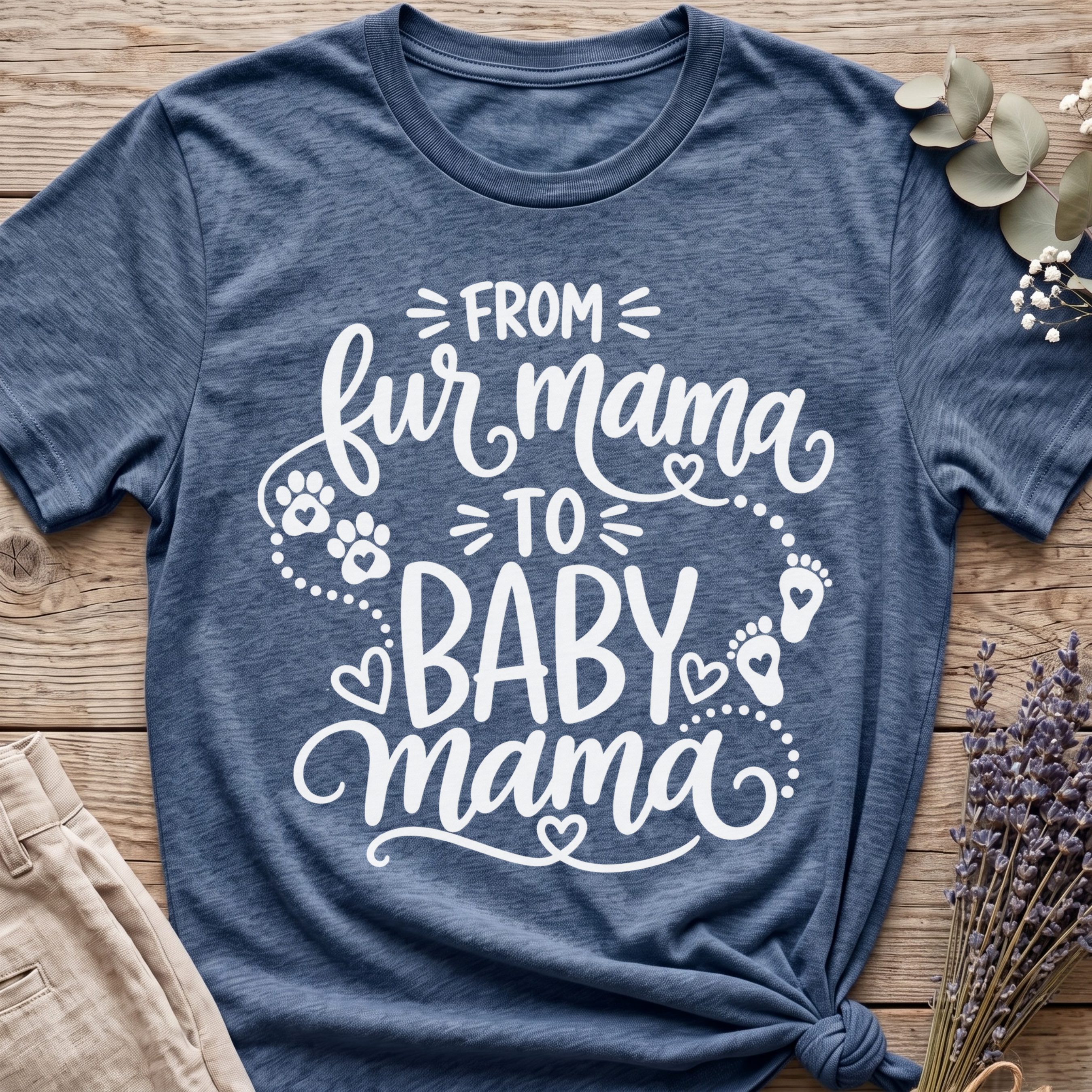 Fur Mama too Baby T-shirt