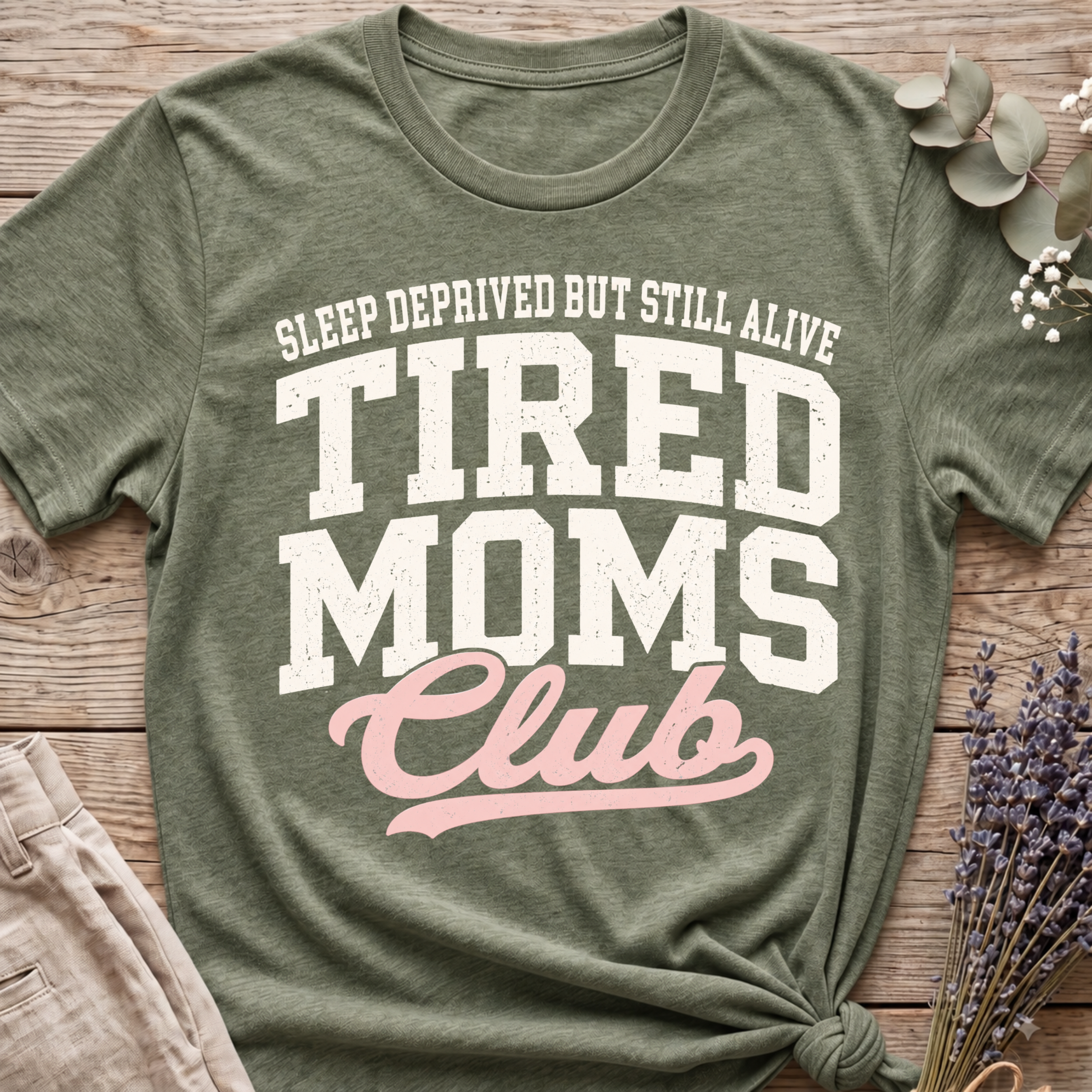 Tired Mom Club T-shirt