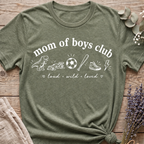 Boys Club Mom T-shirt
