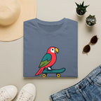 Parrot on skateboard T-Shirt