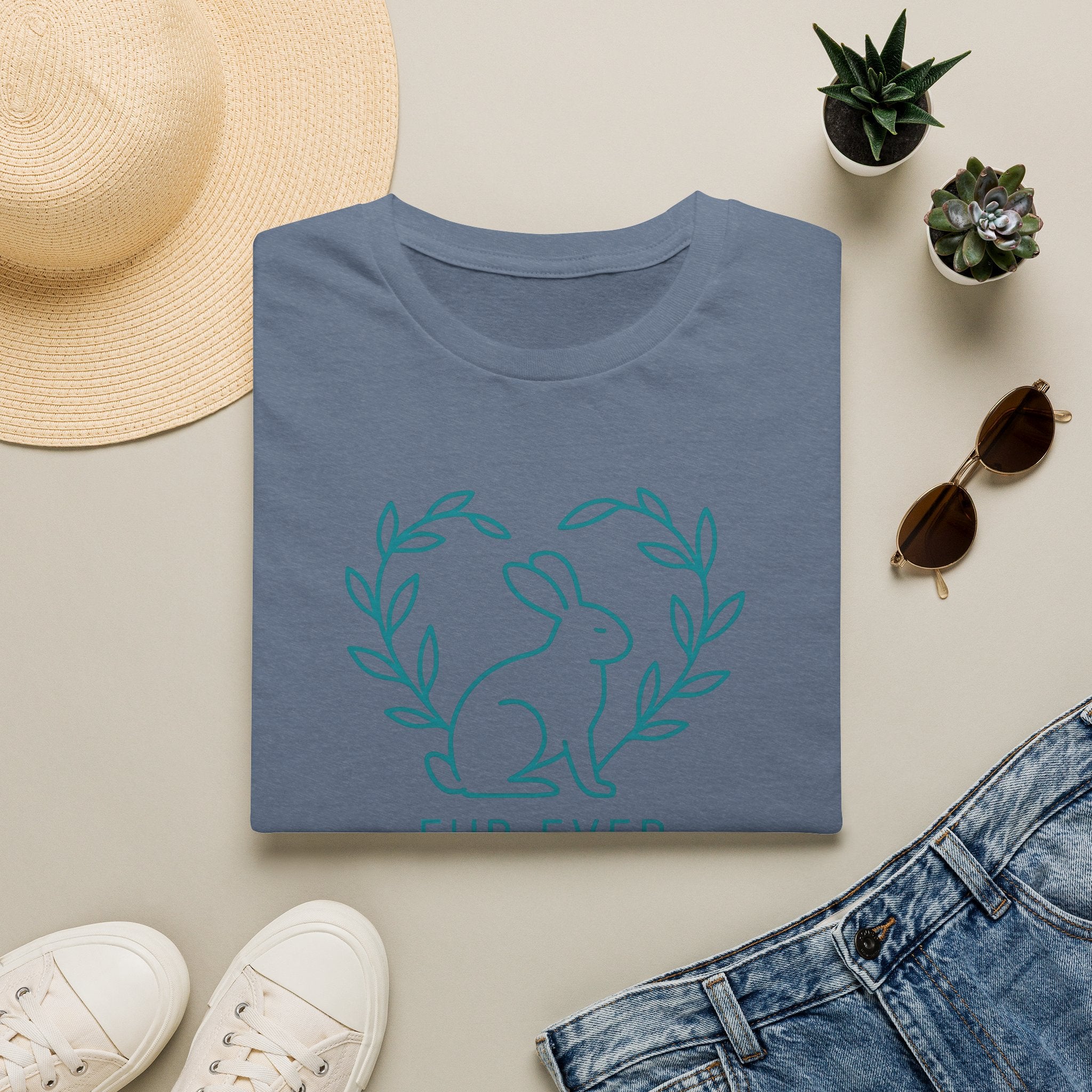Bunny with Laurel Wreath T-Shirt