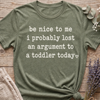 Toddler Argument T-shirt