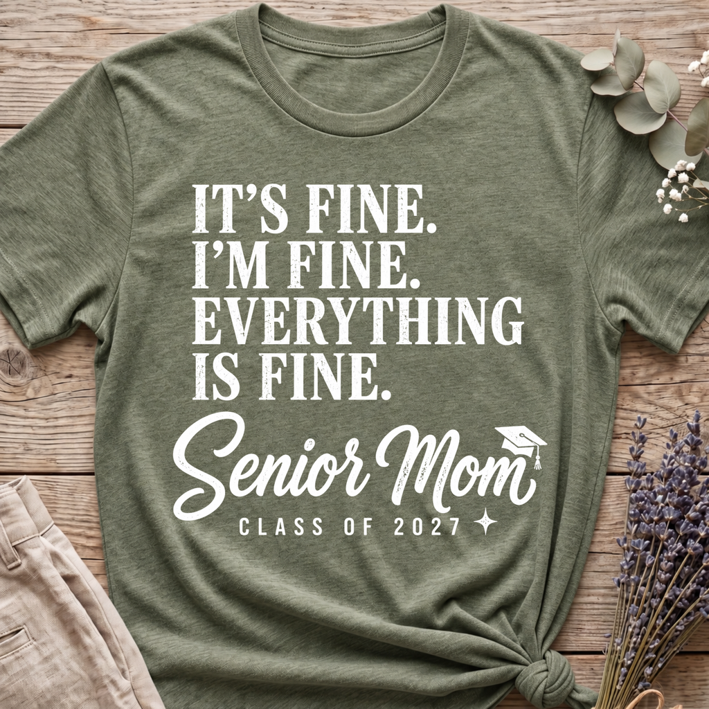 senior Mom T-shirt