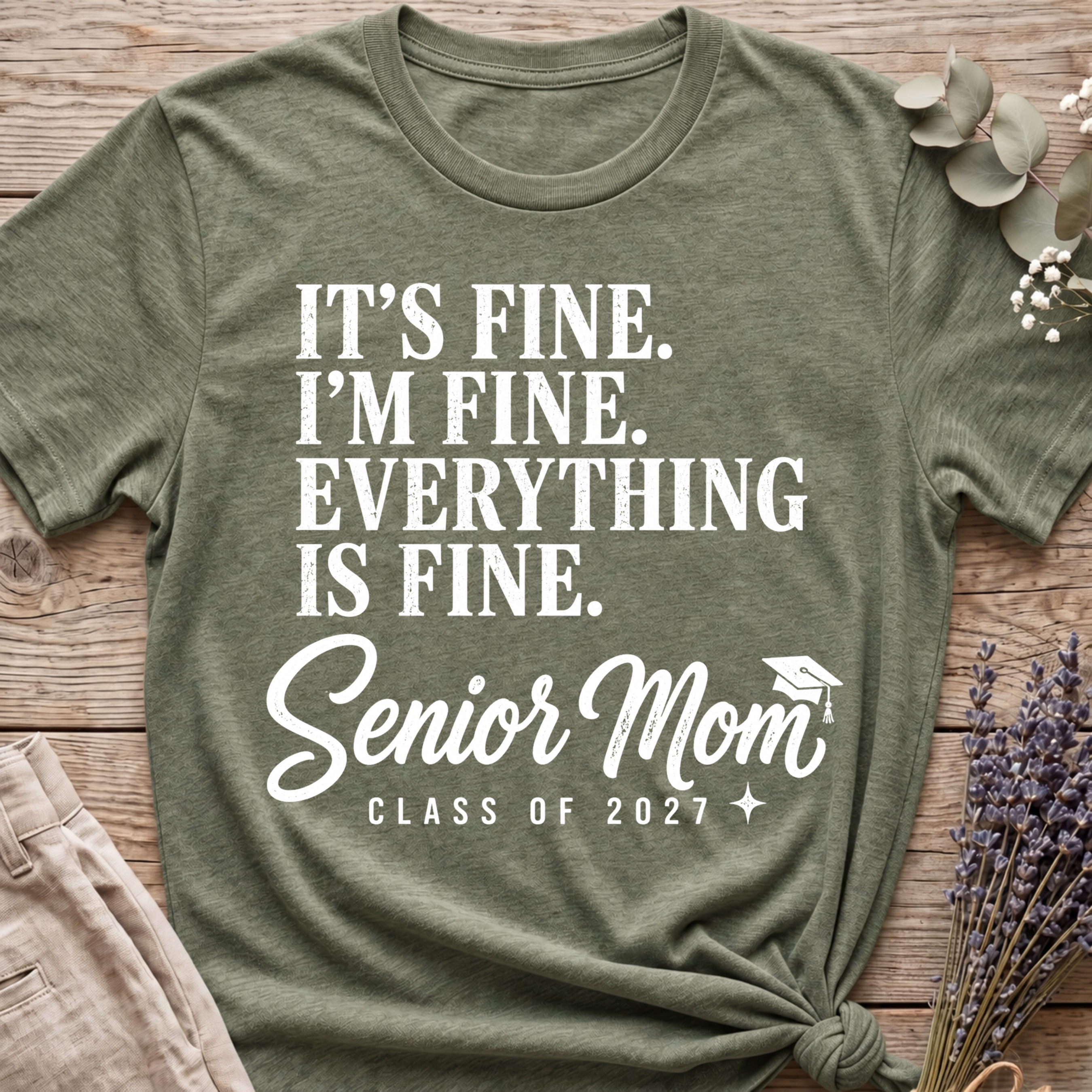 senior Mom T-shirt
