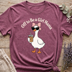Girl Mom Goose T-shirt