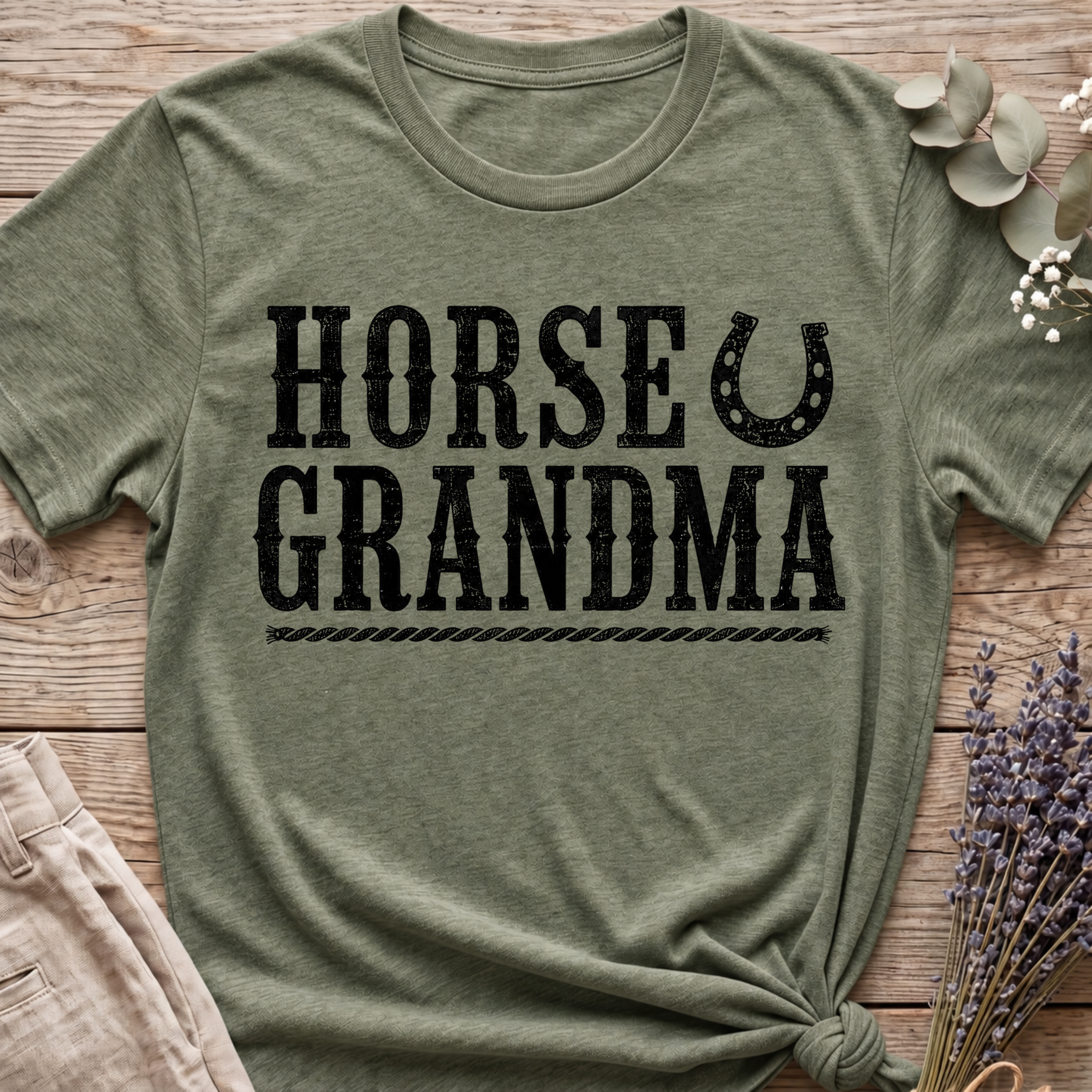 Horse Grandma T-shirt