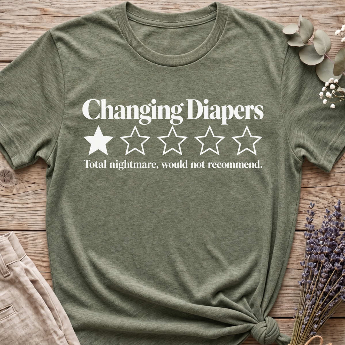 Changing Diapers T-shirt