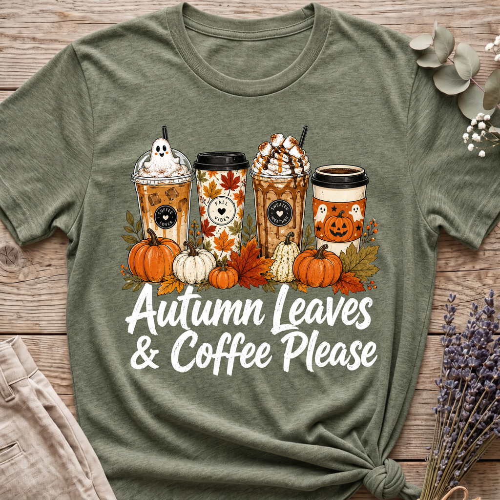 Autumn Coffee T-shirt