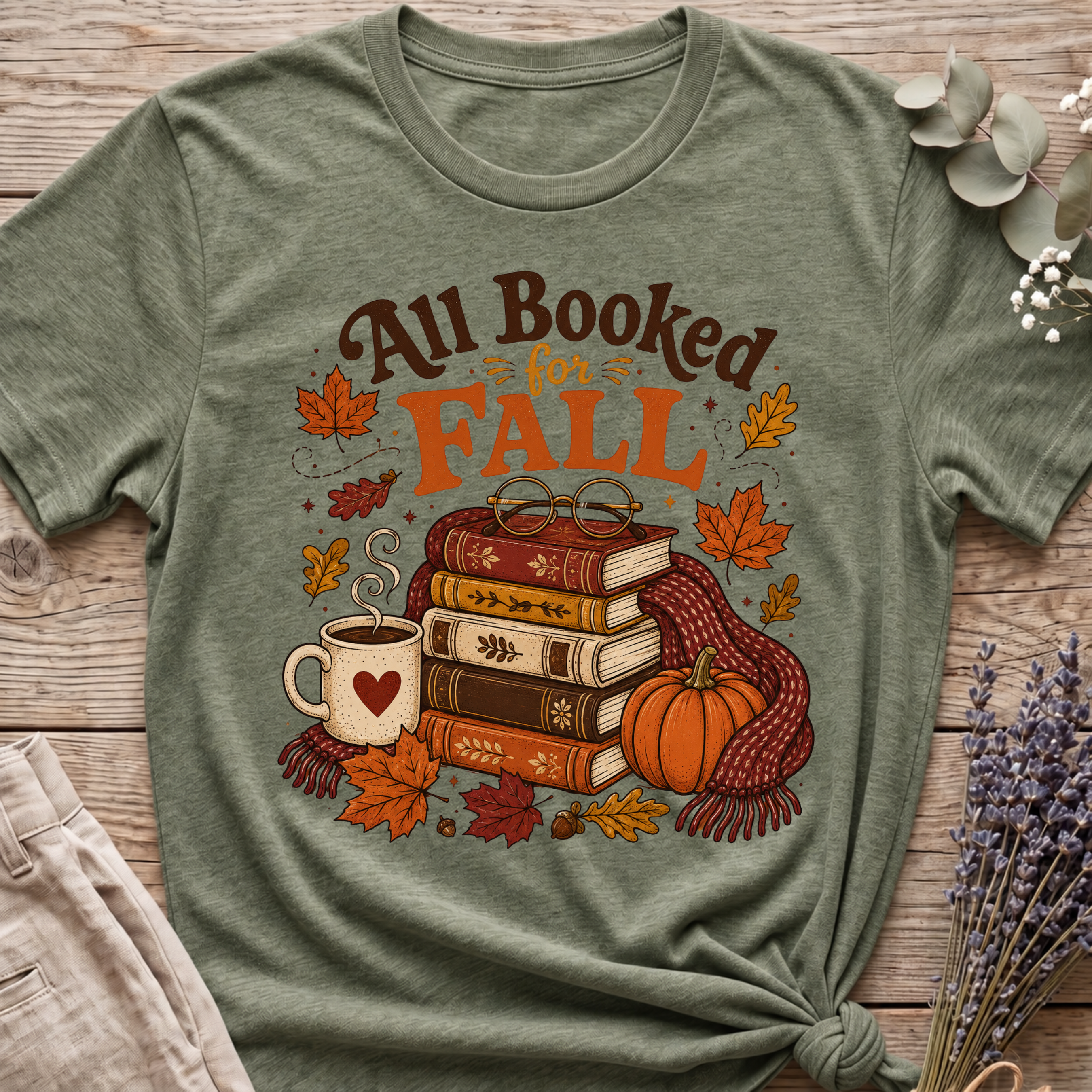 Booked For Fall T-shirt