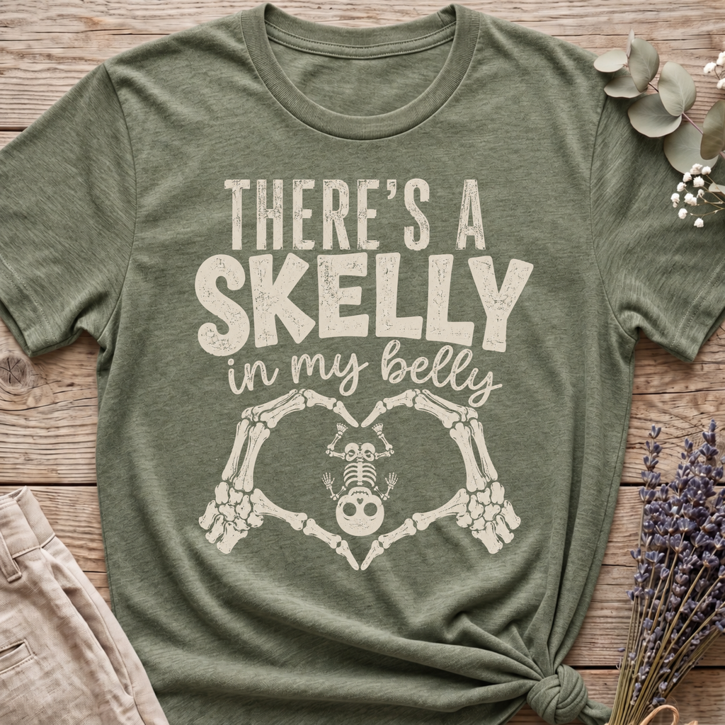 Skelly In Belly T-shirt