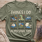 Boy Mom's Spare Time T-shirt