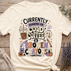 Running On Coffee T-shirt