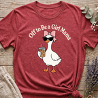 Girl Mom Goose T-shirt