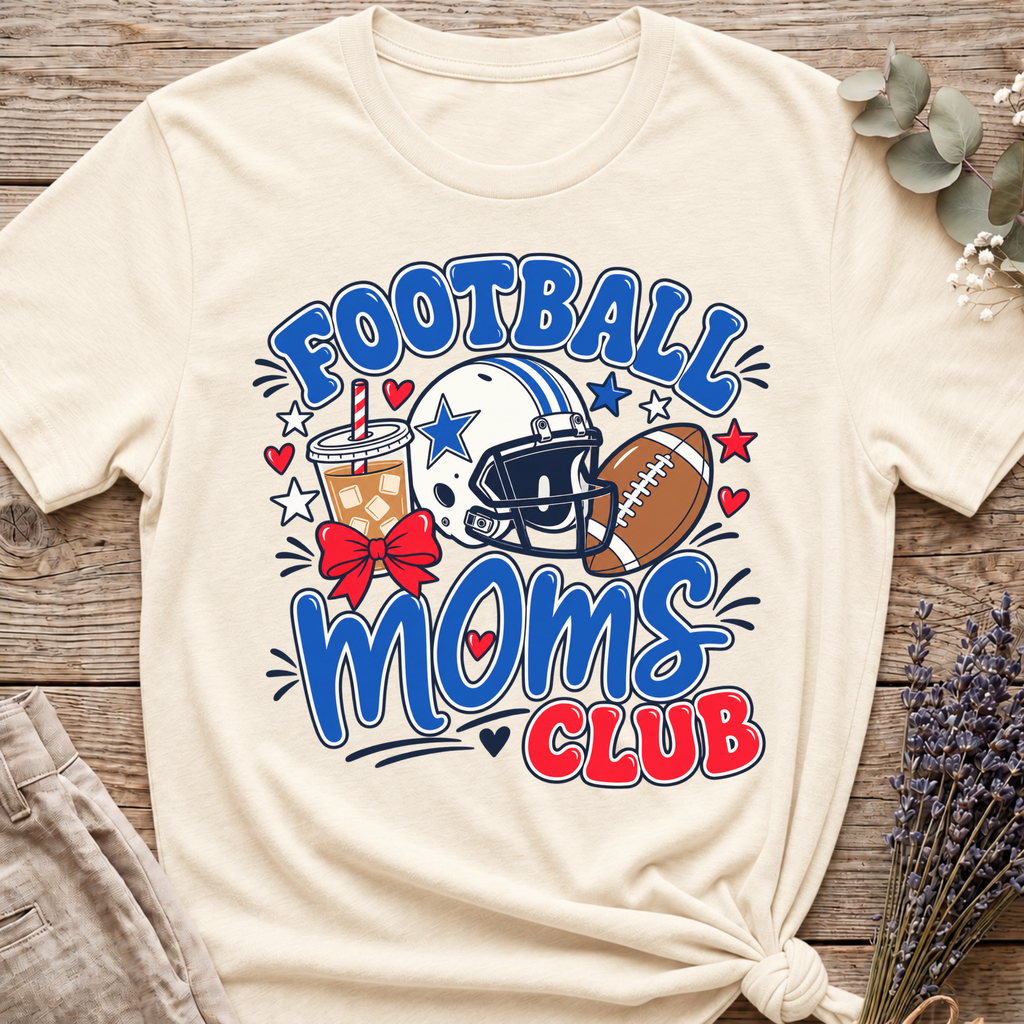 Football Mom Club T-shirt