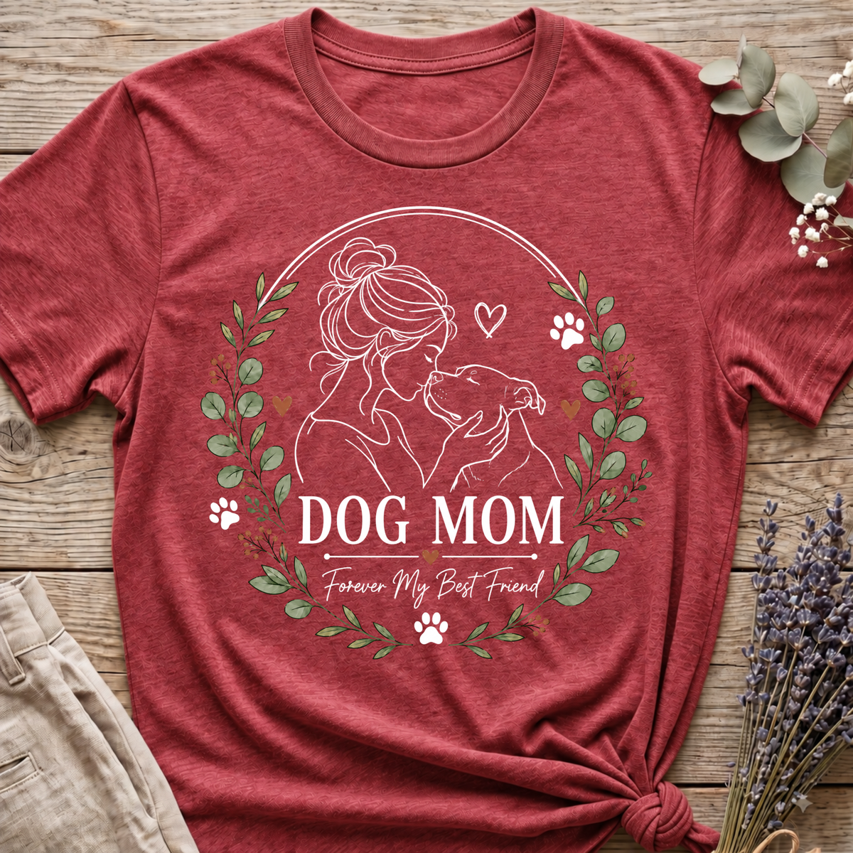 Dog Mom T-shirt