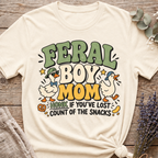 Feral Boy Mom T-shirt