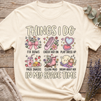 Girl Mom's Spare Time T-shirt