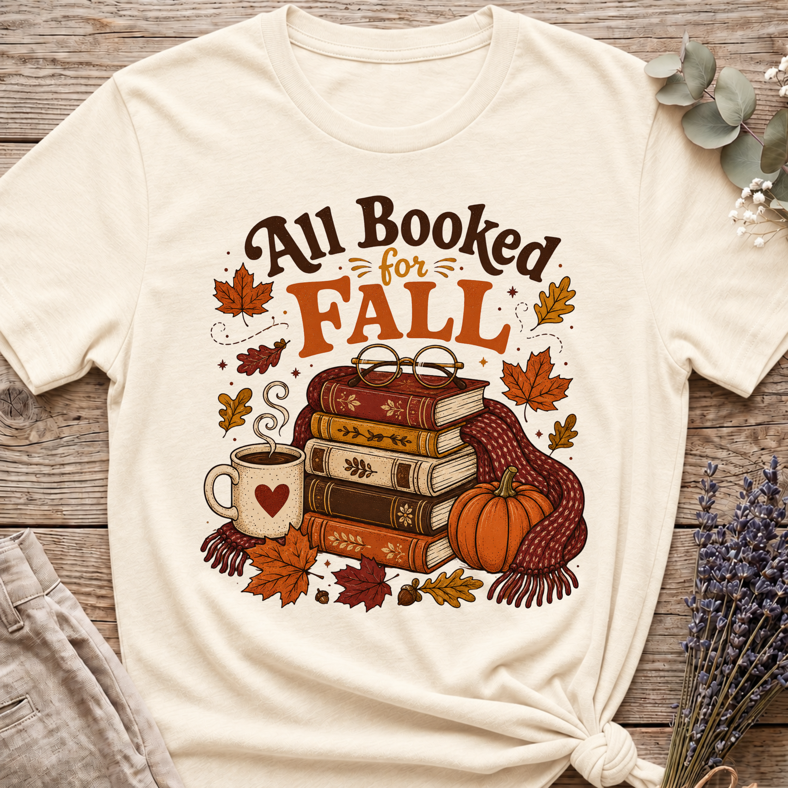 Booked For Fall T-shirt