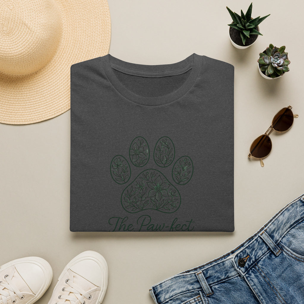 Floral Paw Print T-Shirt