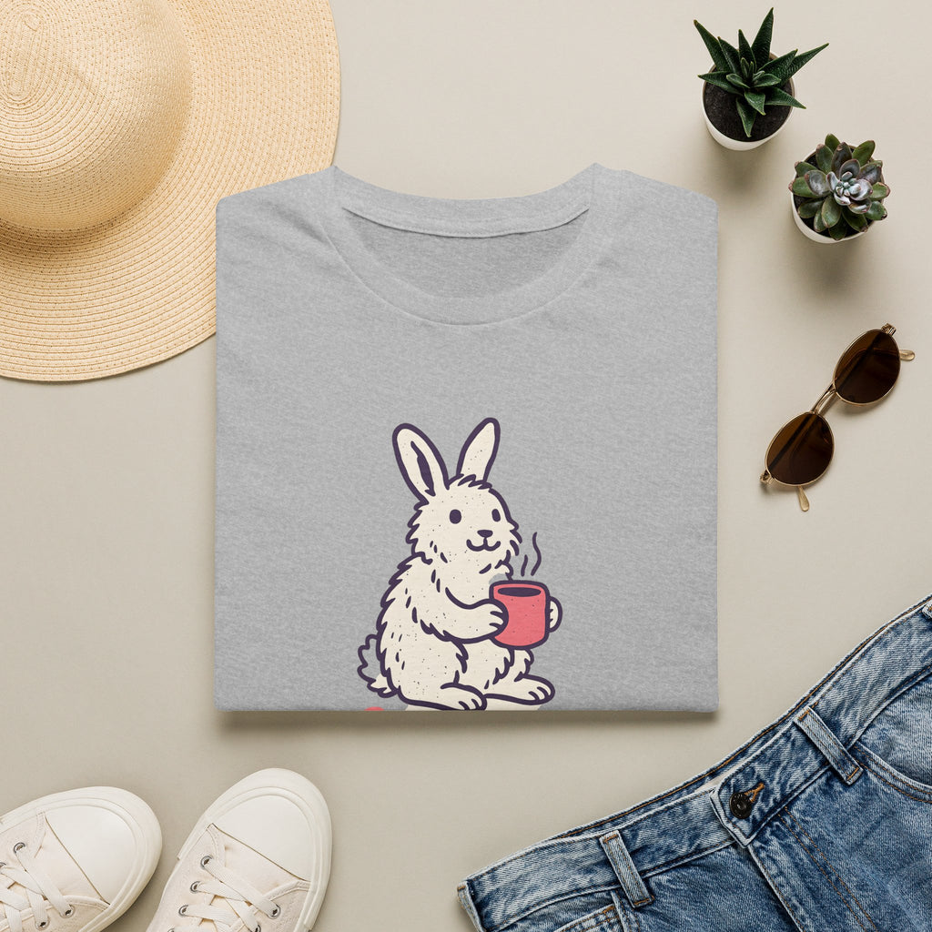 Bunny Sipping Morning Coffee T-Shirt