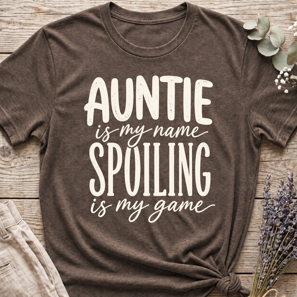 Spoiling Auntie T-shirt