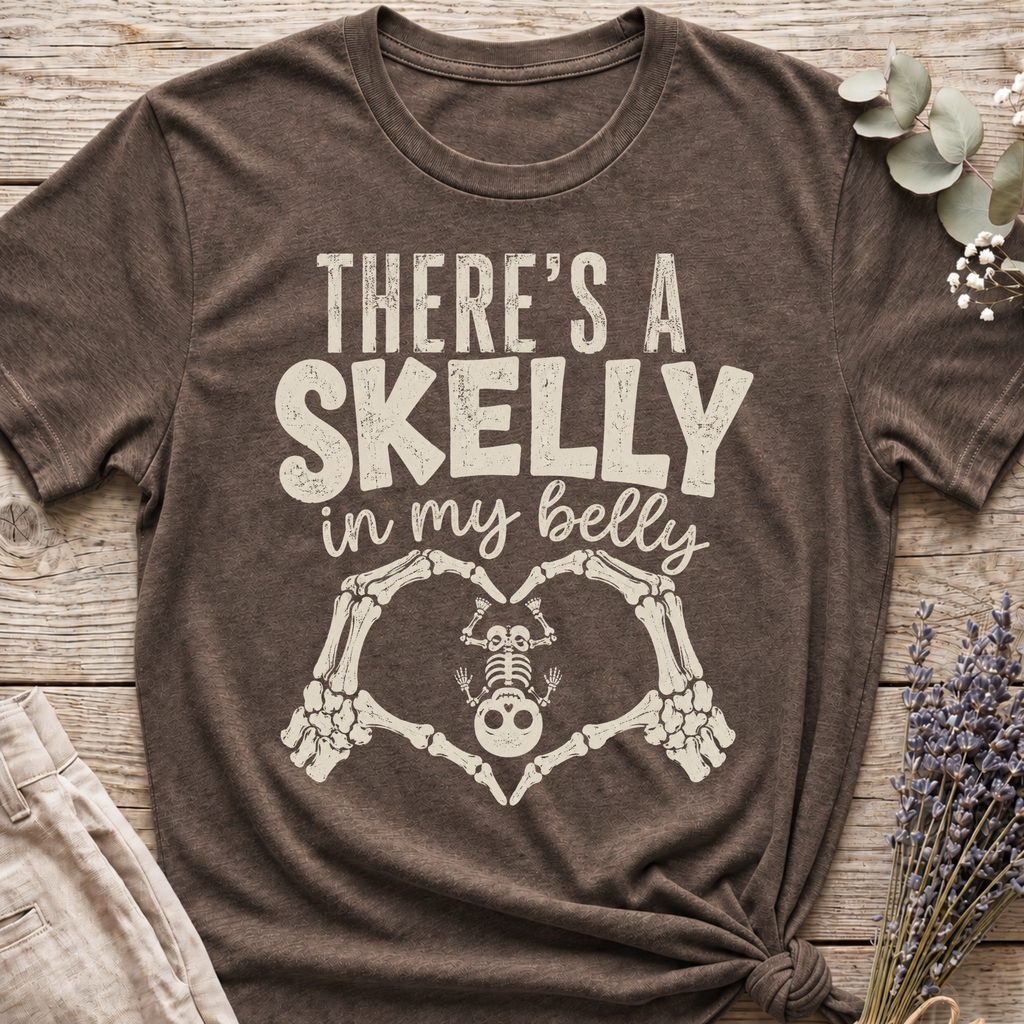 Skelly In Belly T-shirt